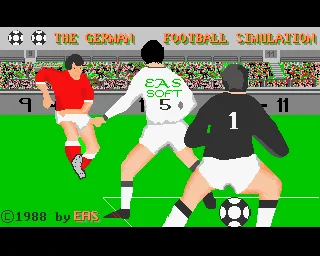 The English Football Simulation box art