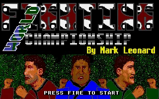 World Fighting Championship box art