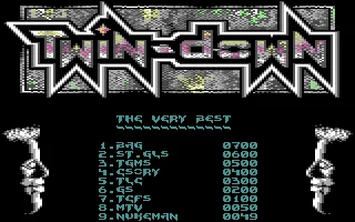 Twin-down box art
