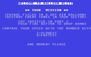 Balloon Blitz box art