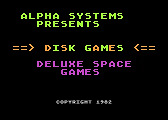Deluxe Space Games box art