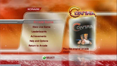 Contra box art