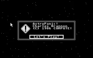 AstroPanic! box art