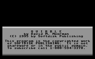 Quibble box art