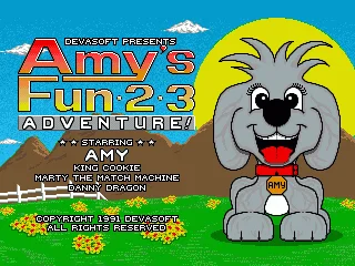 Amy's Fun-2-3 Adventure box art