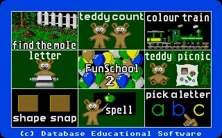 Fun School 2 - For the Under-6s box art