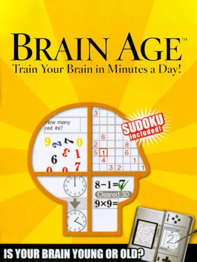 Brain Age: Train Your Brain in Minutes a Day! box art
