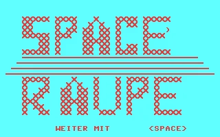 Space-Raupe box art