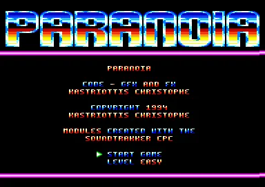 Paranoia box art