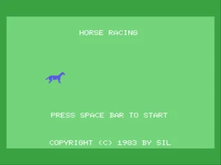 Horse Racing box art