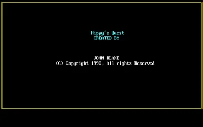 Hippy's Quest box art