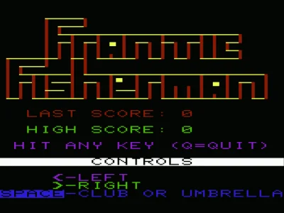 The Frantic Fisherman box art