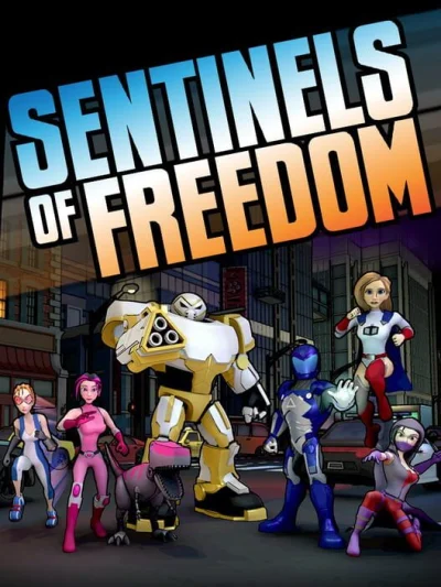 Sentinels of Freedom box art