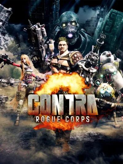 Contra: Rogue Corps box art