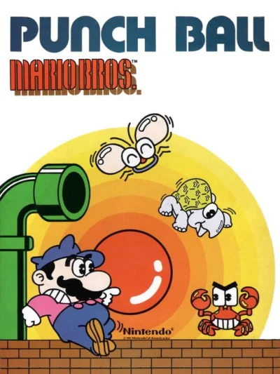 Punch Ball Mario Bros. box art