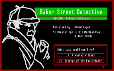 Baker Street Detective box art