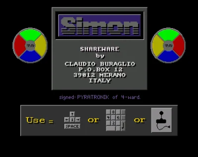 Simon box art
