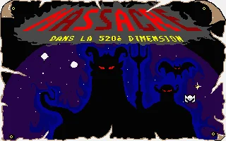 Massacre Dans La 520e Dimension box art