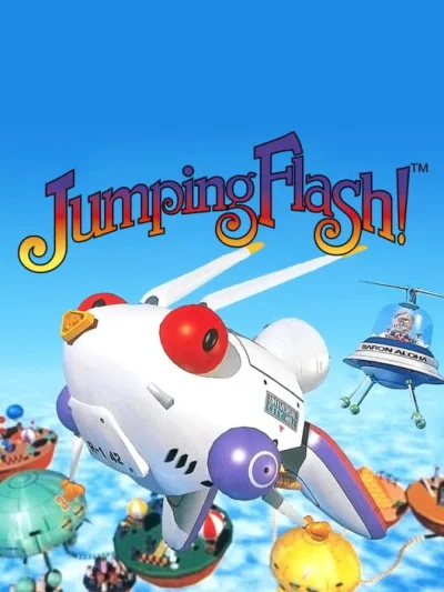 Jumping Flash! box art