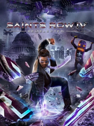Saints Row IV: Re-Elected box art