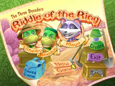 ZZZ(notgame):Lightspan - The Three Decoders 1 - Riddle of the Ring box art