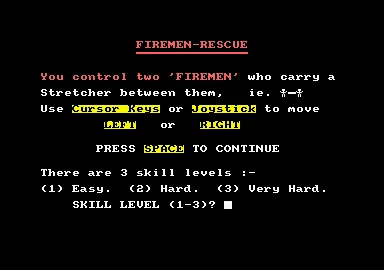 Fireman Rescue box art