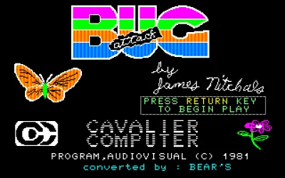 Bug Attack box art