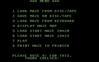 Maze Construction Set box art