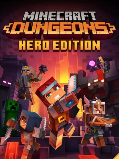 Minecraft Dungeons: Hero Edition box art