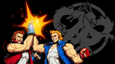 Double Dragon - Neon box art