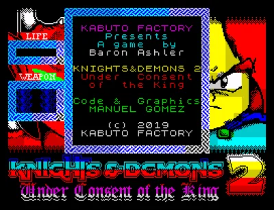Knights and Demons 2 box art