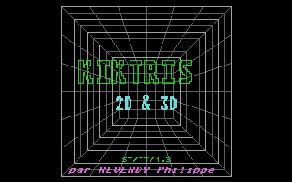 Kiktris - 2D And 3D box art