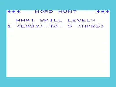 Word Hunt box art