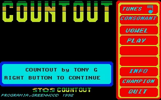 CountOut box art