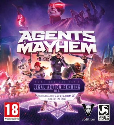 Agents of Mayhem: Day One Edition box art