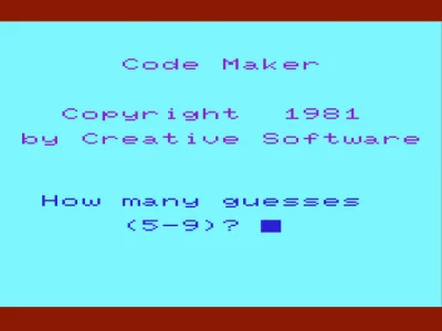 Code Maker box art