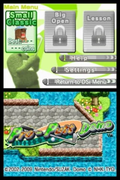 Pro-Putt Domo box art