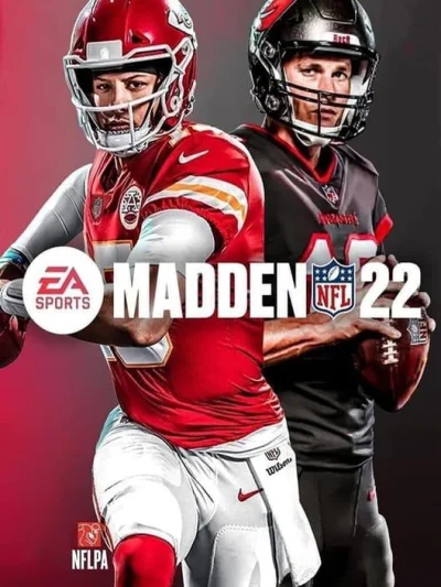 Madden NFL 22 box art