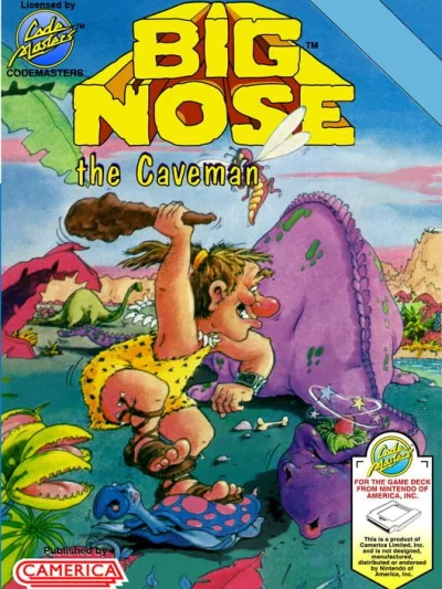 Big Nose the Caveman box art