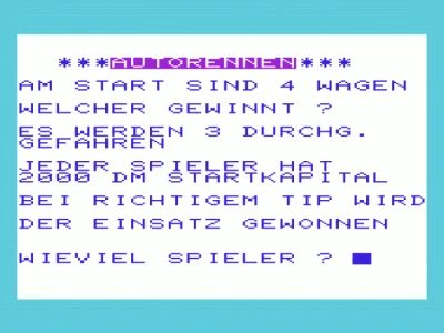 Autorennen box art