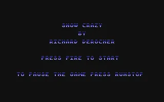 Snow Crazy box art
