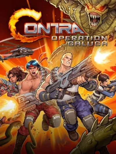 Contra: Operation Galuga box art