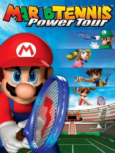 Mario Tennis: Power Tour box art