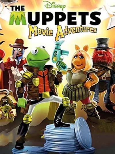 The Muppets Movie Adventures box art