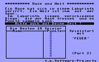 Hase und Wolf box art