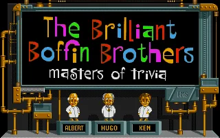 Brilliant Boffin Brothers, The - Masters Of Trivia box art