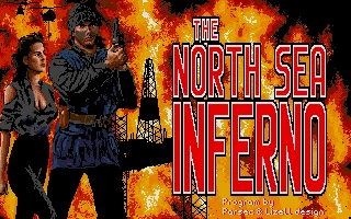North Sea Inferno, The box art