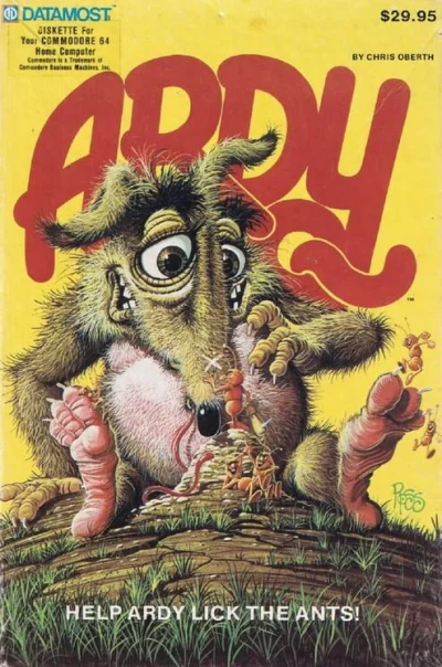 Ardy the Aardvark box art