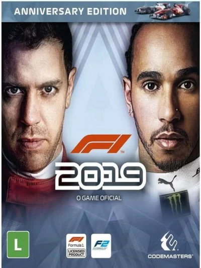 F1 2019: Anniversary Edition box art