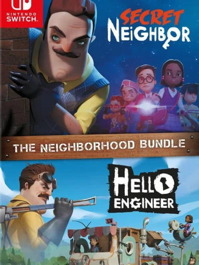 Secret Neighbor + Hello Engineer The Neighborhood Bundle box art